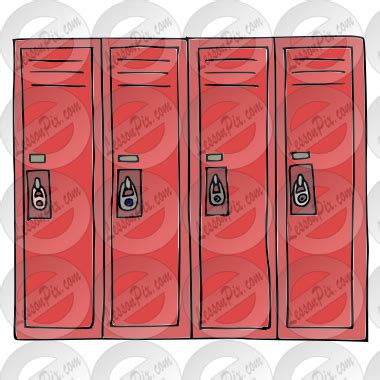 What are the disadvantages of lockers in schools?