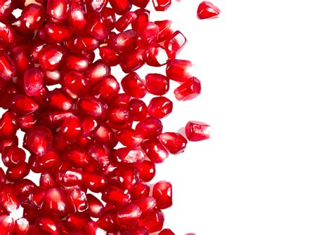 Why are my pomegranate seeds not red?