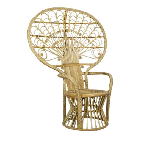 What era are peacock chairs from?