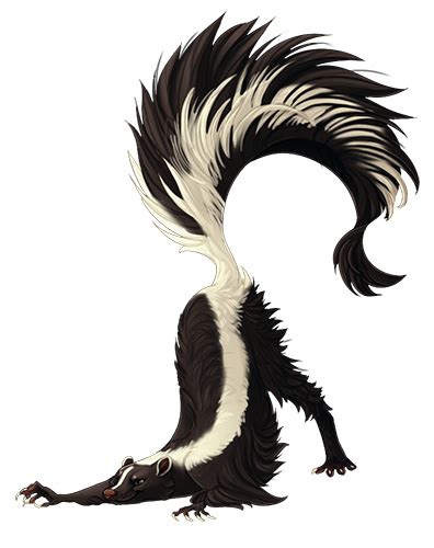 What is a skunk afraid of?