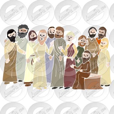 What happened to the 12 disciples after Jesus left?