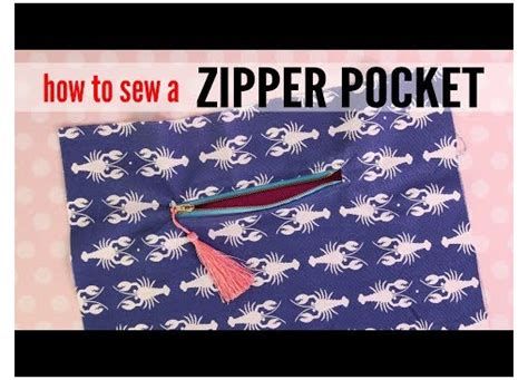 How do you open a pocket that is sewn shut?
