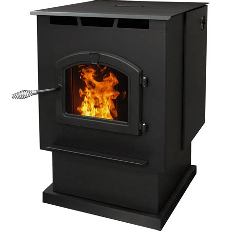 How do I stop my pellet stove from rattling?