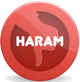 What is haram for men?