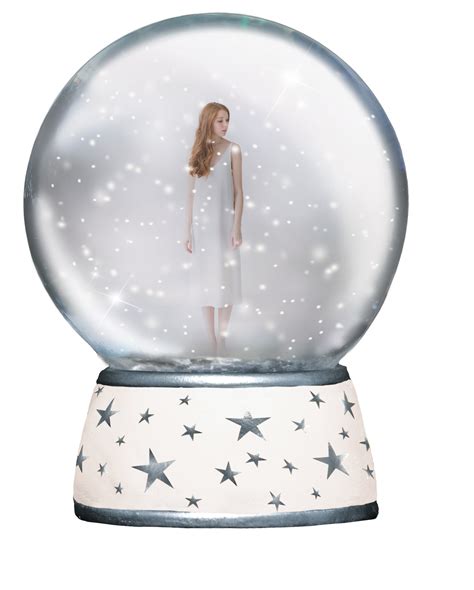 What is the best thing to fill a snow globe with?