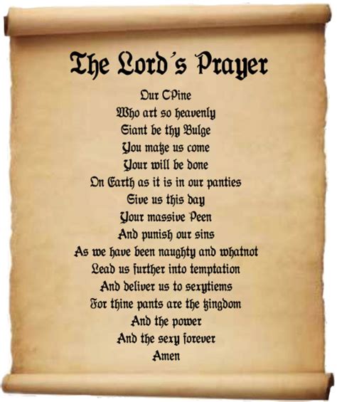 Is the Lord's prayer only in Matthew?