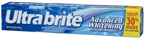 Does Ultra Brite toothpaste whiten teeth?