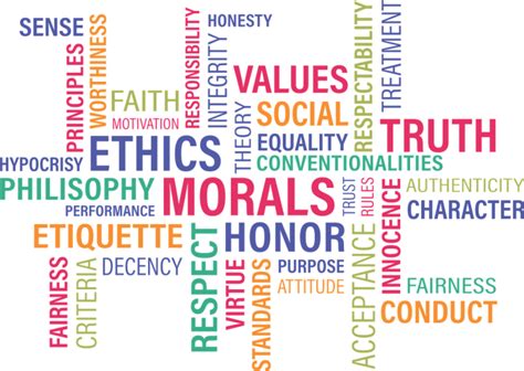 What are 3 good moral values?