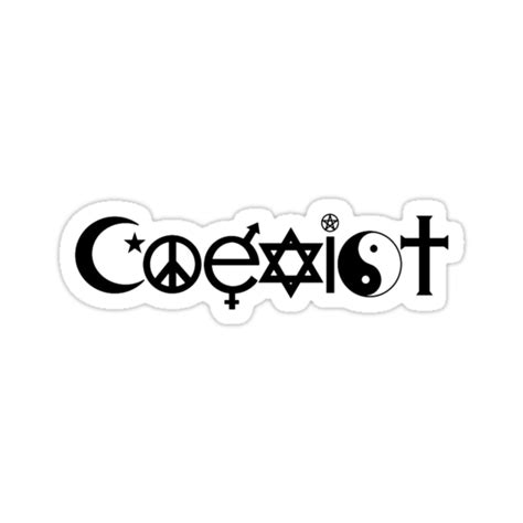 What religions are in COEXIST?